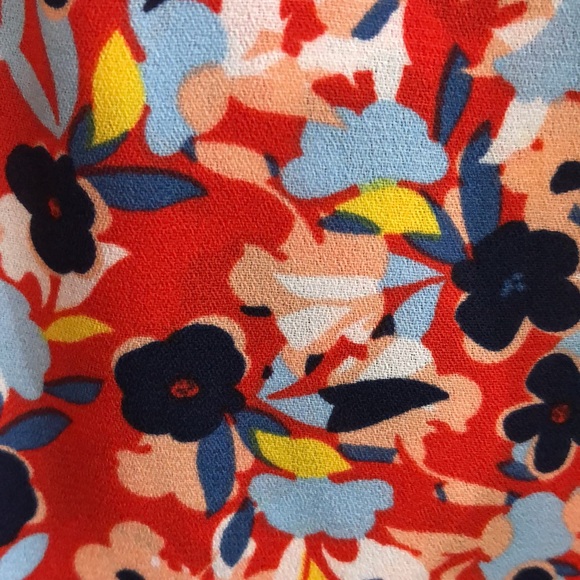 Copper Key Floral Blouse - Picture 6 of 10